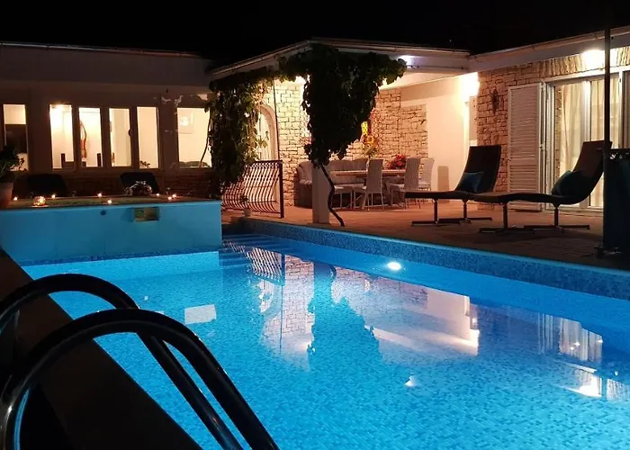 Lucia With Private Pool And A Whirlpool